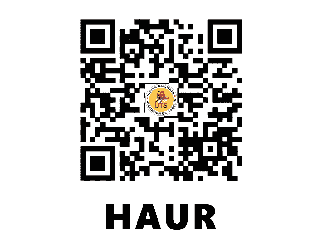 UTS QR Code for HAUR - HAUR - SE (WEST BENGAL)
